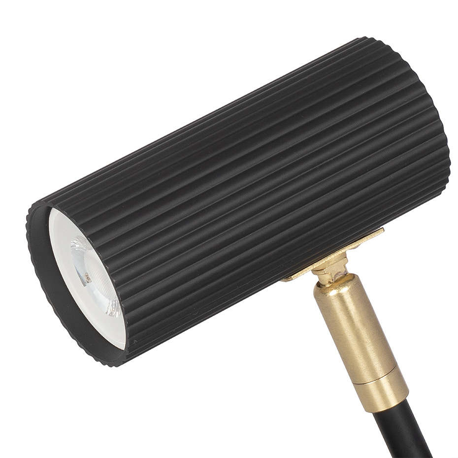 Hubble Klämlampa Svart