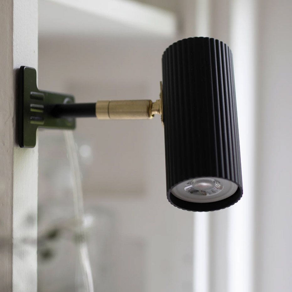 Hubble Klämlampa Svart