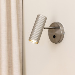 Hubble Vägglampa Borstad Stål Hubble Vägglampa Borstad Stål