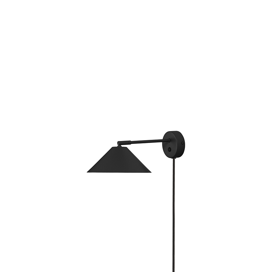 Cannes 20 Vägglampa Svart