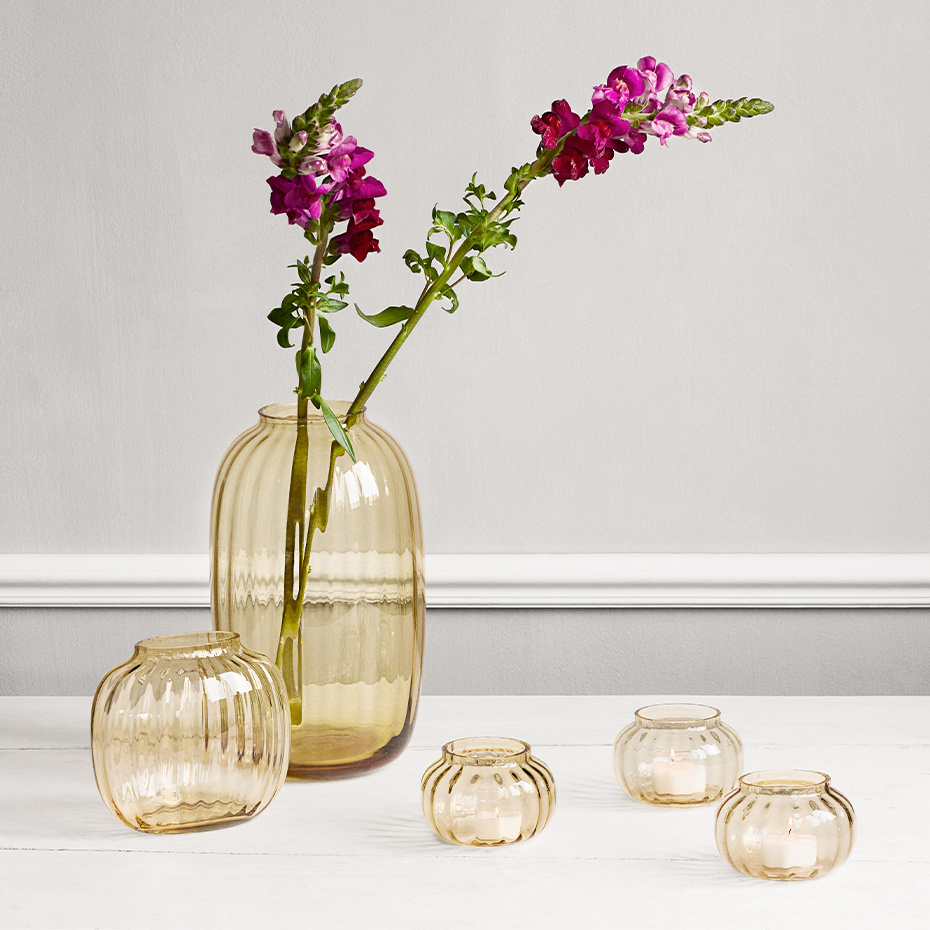 Primula Vas H25,5cm Amber