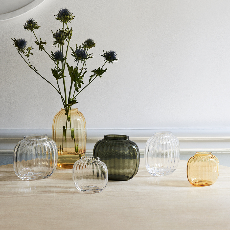 Primula Oval Vas H17,5cm Klar