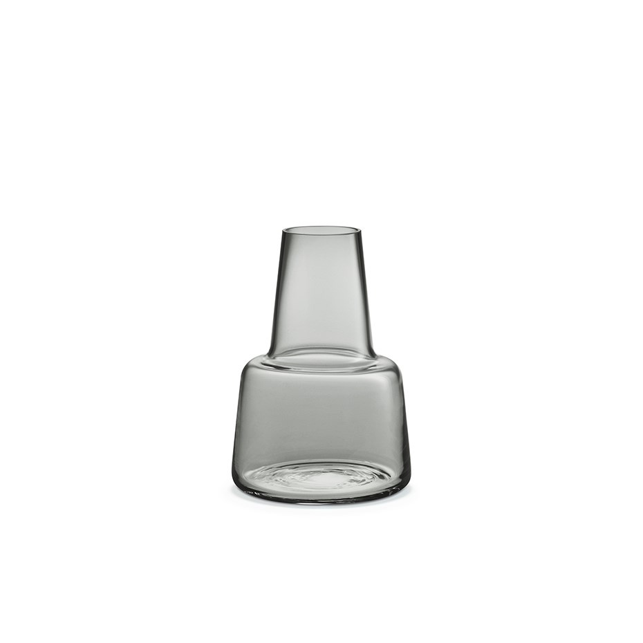 Flora Vas H24cm Rökfärgad