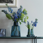 Flora Vas H24cm Rökfärgad Flora Vas H24cm Rökfärgad