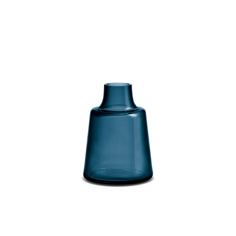 Flora Vas H24cm Blå