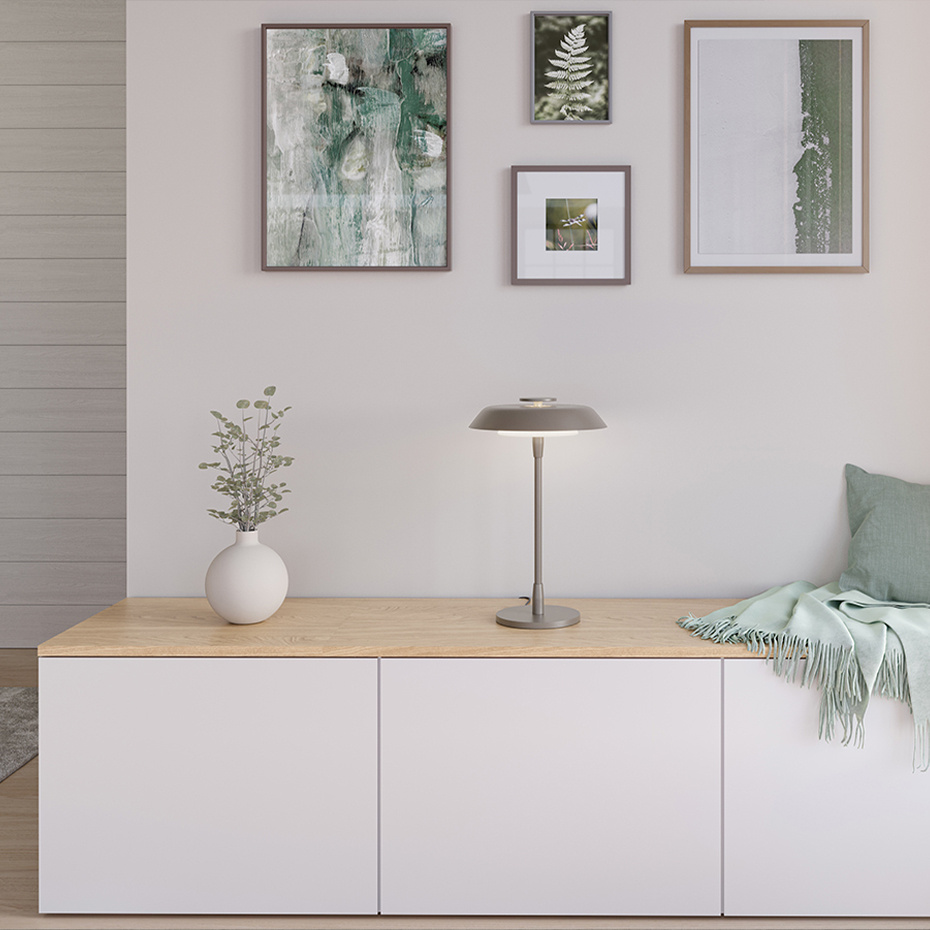 Horisont Bordslampa H47,5cm Metallic Champagne