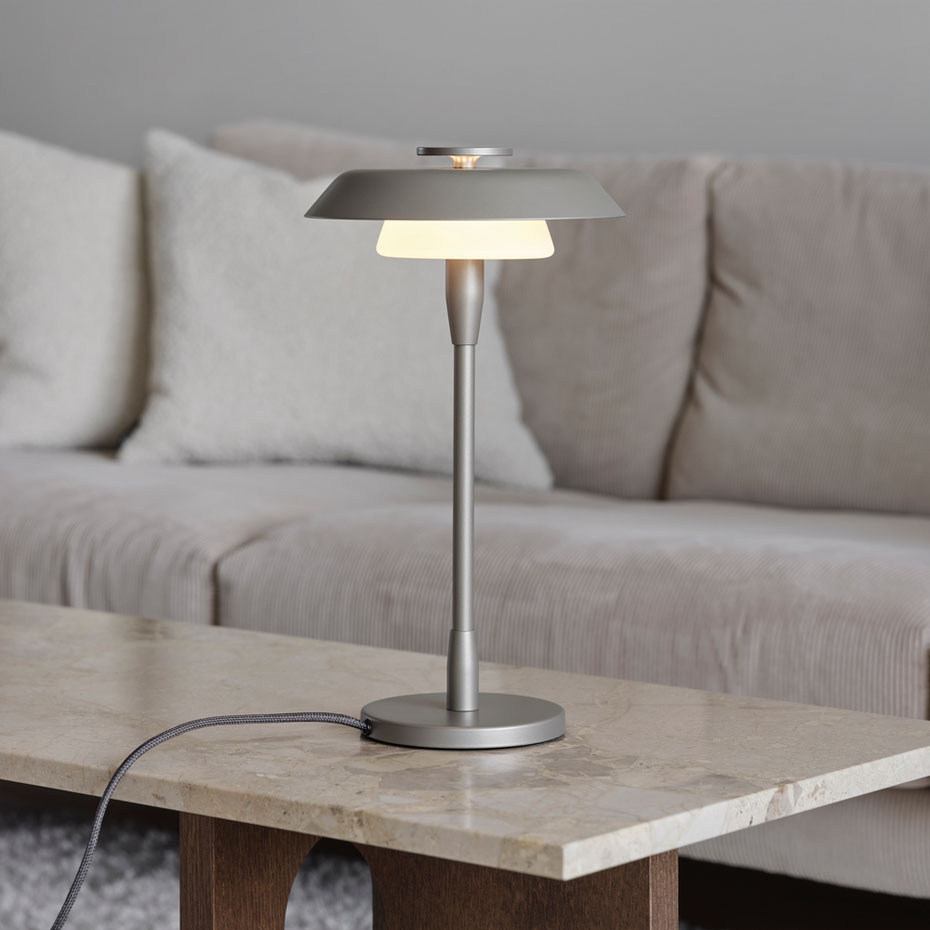 Horisont Bordslampa H36,5cm Metallic Champagne