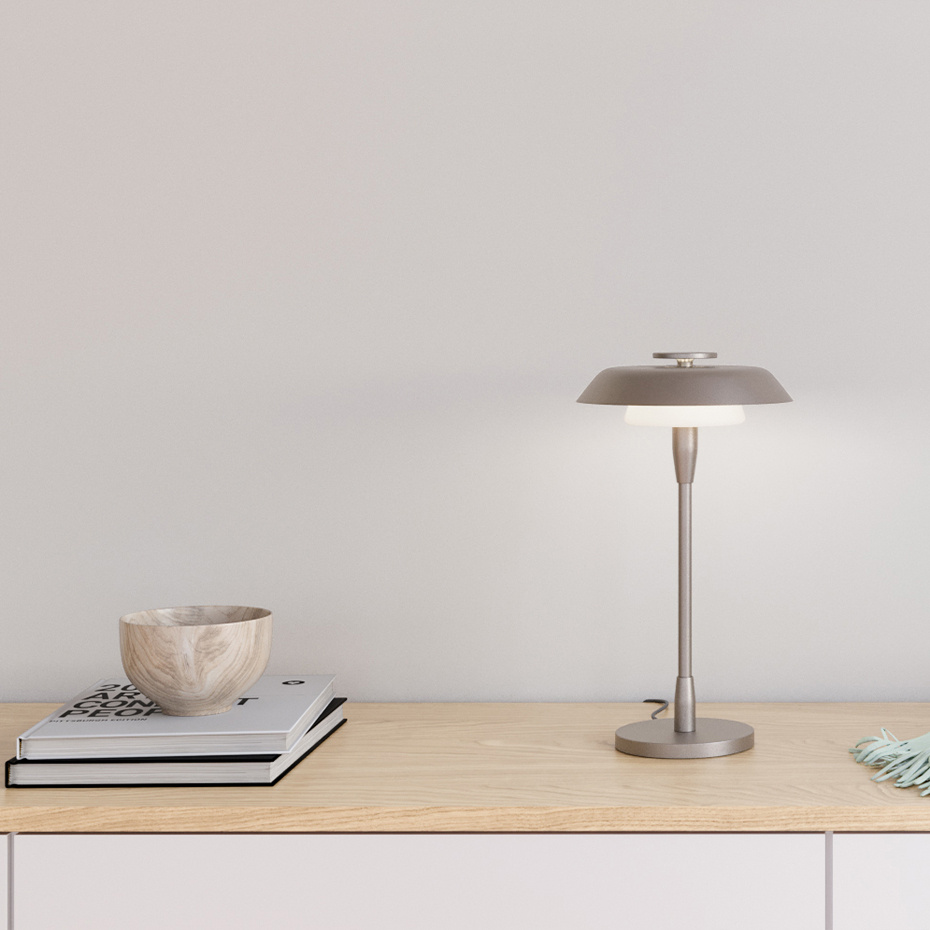 Horisont Bordslampa H36,5cm Metallic Champagne