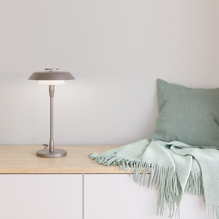 Horisont Bordslampa H36,5cm Metallic Champagne