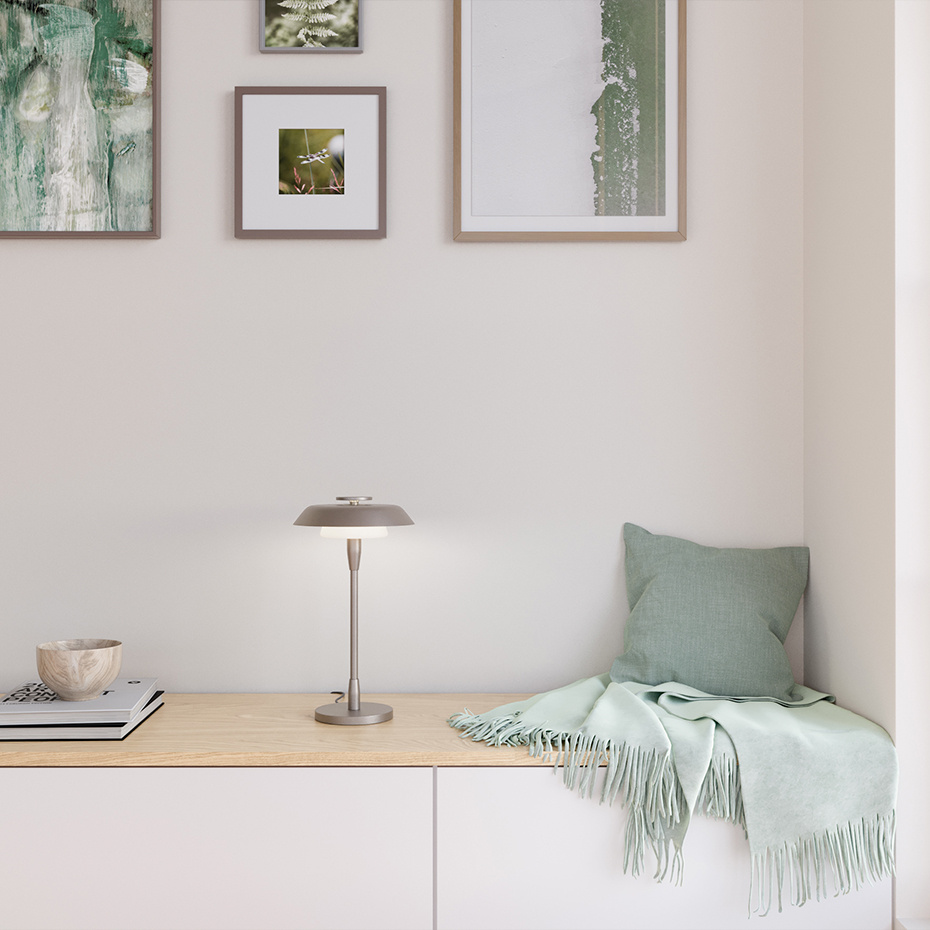 Horisont Bordslampa H36,5cm Metallic Champagne