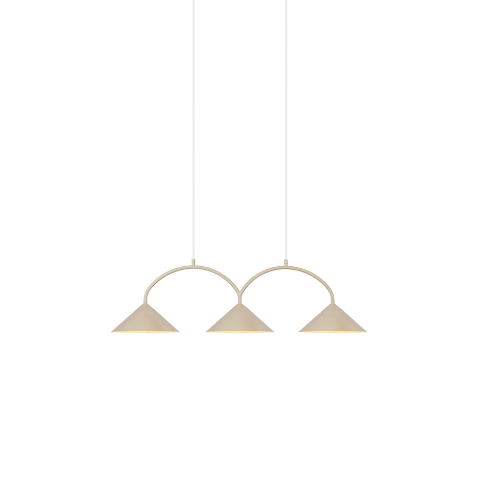 Curve 3 Pendel Beige
