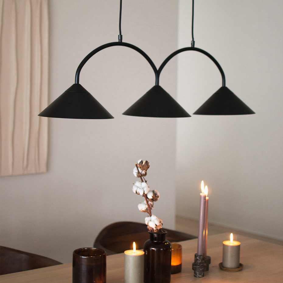 Curve 3 Pendel Beige