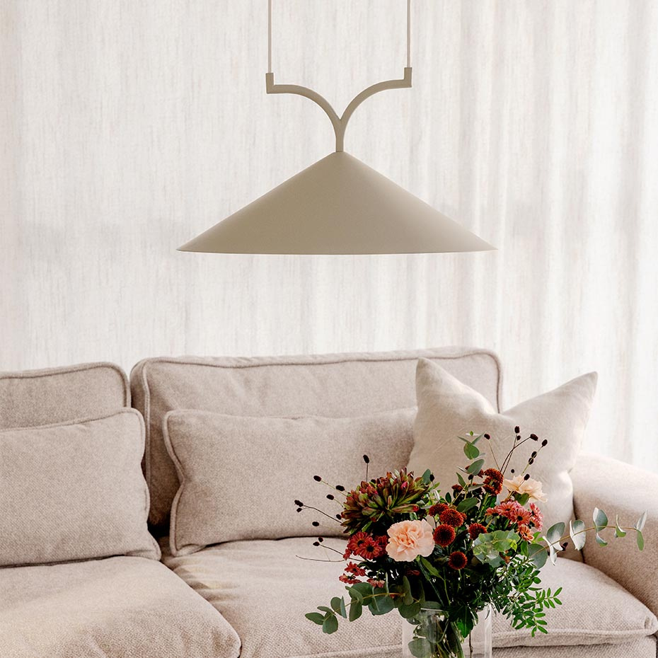 Curve 50 Pendel Beige