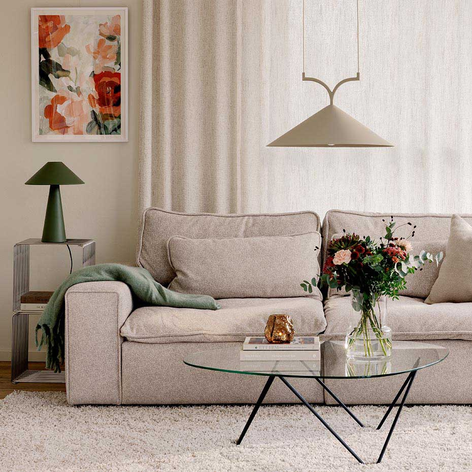 Curve 50 Pendel Beige