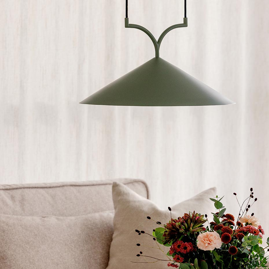 Curve 50 Pendel Grön