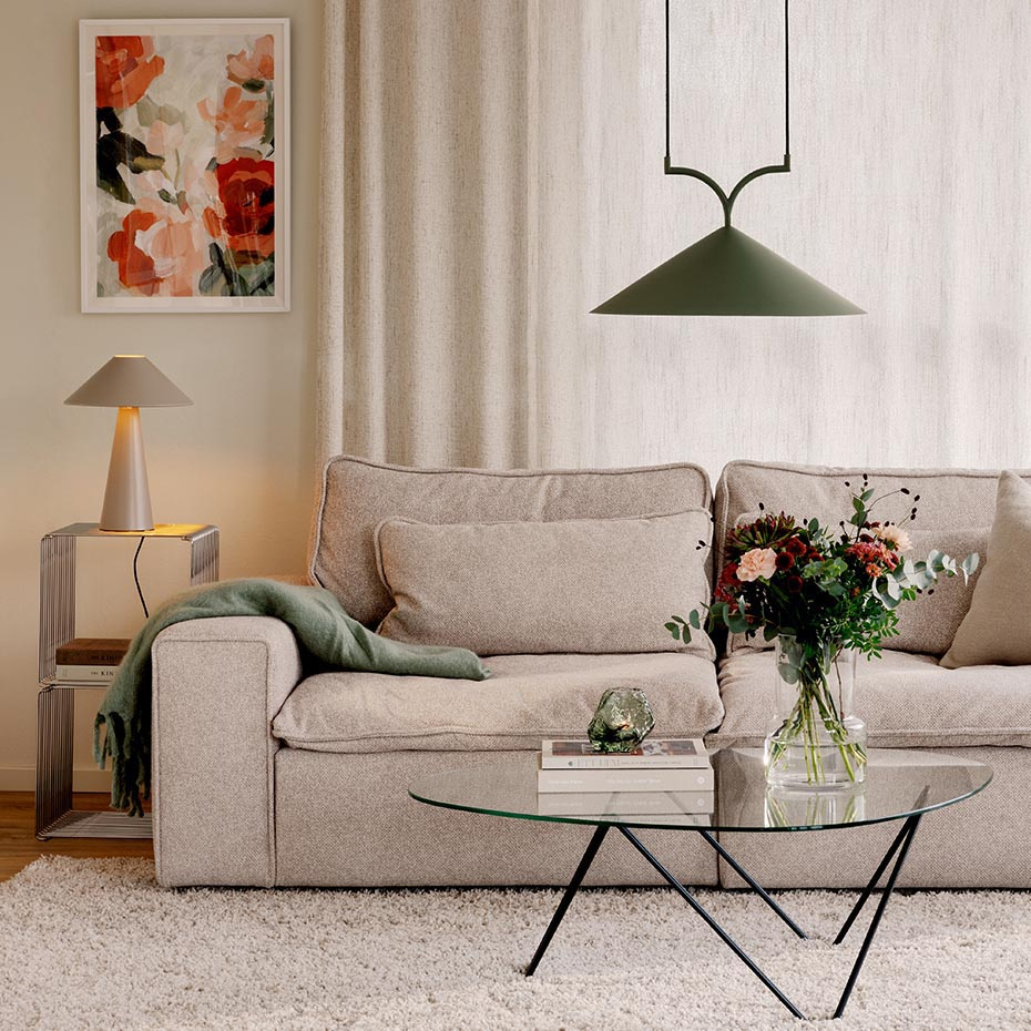 Curve 50 Pendel Grön