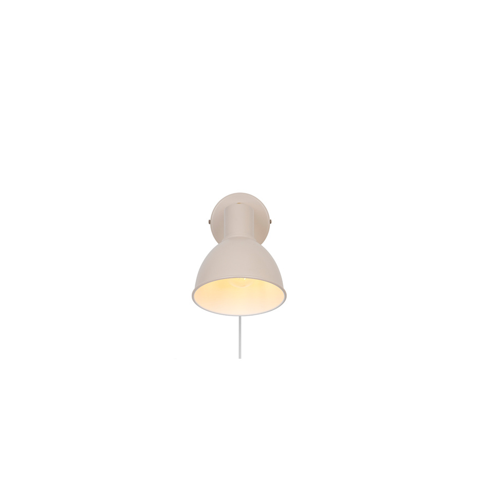 Pop Vägglampa Beige/Mässing