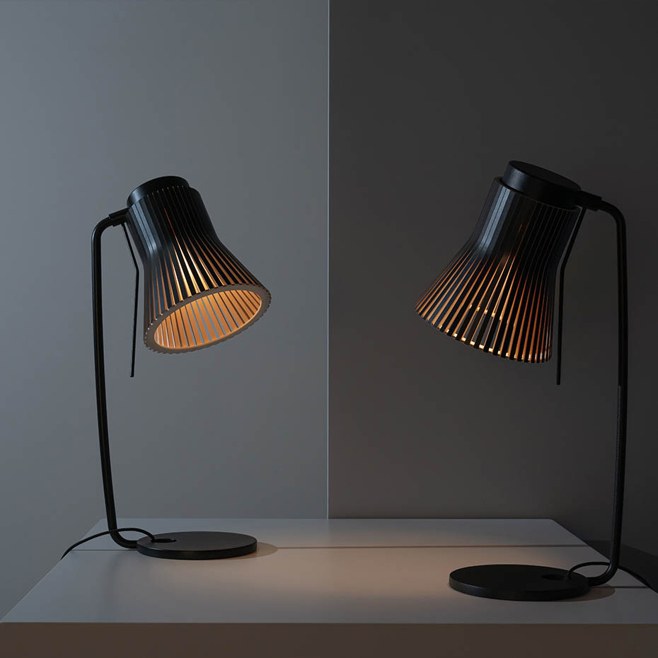 Petite 4620 Bordslampa Black
