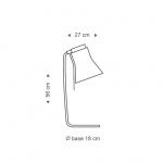 Petite 4620 Bordslampa Black Petite 4620 Bordslampa Black