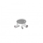 Hubble 3 Round Spotlight Vit Hubble 3 Round Spotlight Vit