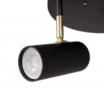 Hubble 3 Round Spotlight Svart Hubble 3 Round Spotlight Svart