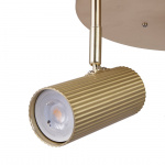 Hubble 3 Round Spotlight Borstad Mässing Hubble 3 Round Spotlight Borstad Mässing