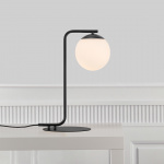 Grant Bordslampa Svart/Opalglas Grant Bordslampa Svart/Opalglas