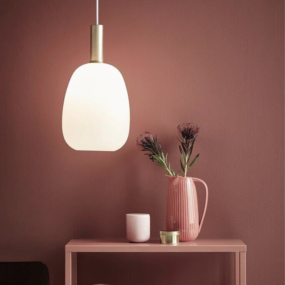 Alton 23 Pendel Mässing/Opalglas