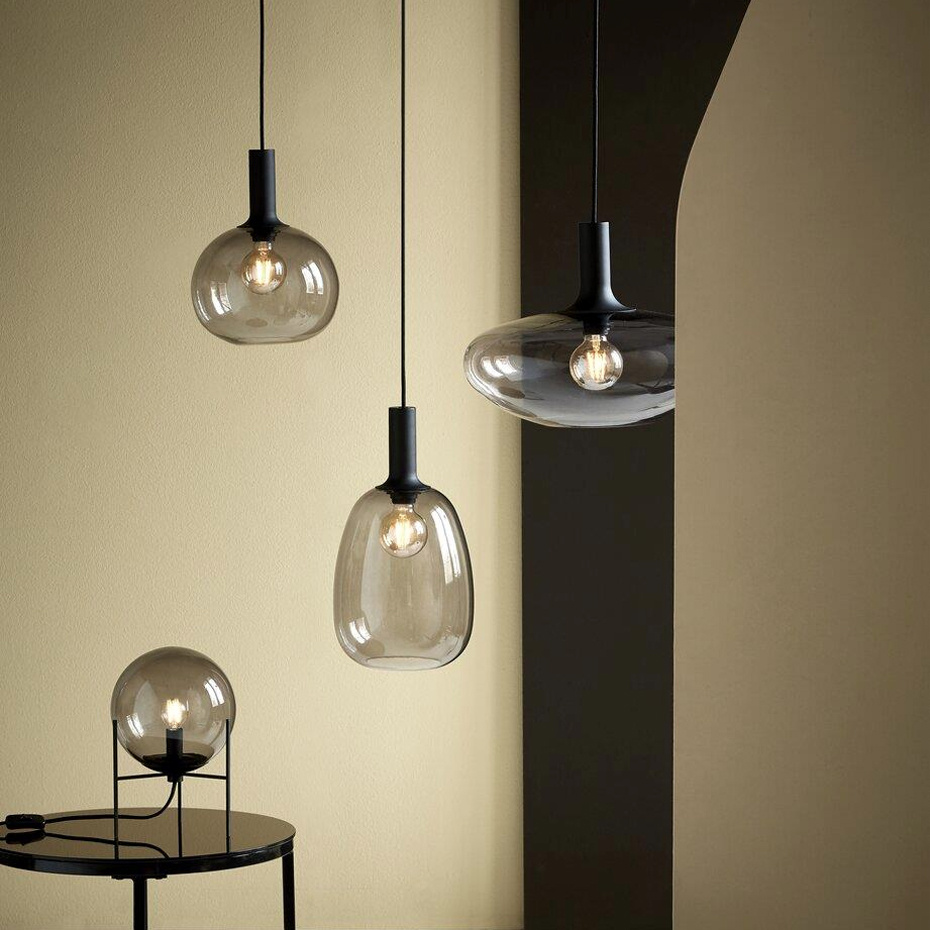 Alton 25 Pendel Svart/Rökfärgad