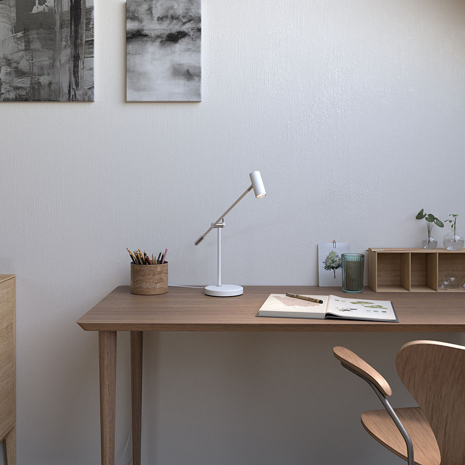 Cato Bordslampa Mattvit