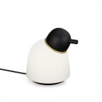 Bird Bordslampa Svart Struktur/Mässing Opalglas Bird Bordslampa Svart Struktur/Mässing Opalglas