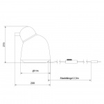 Bird Bordslampa Sand/Opalglas Bird Bordslampa Sand/Opalglas