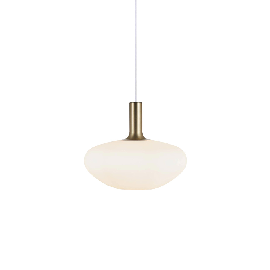 Alton 35 Pendel Mässing/Opalglas