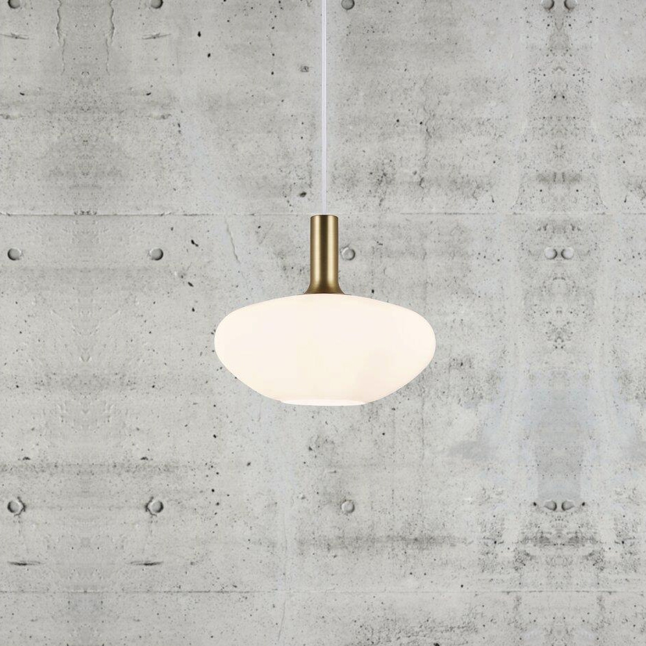 Alton 35 Pendel Mässing/Opalglas