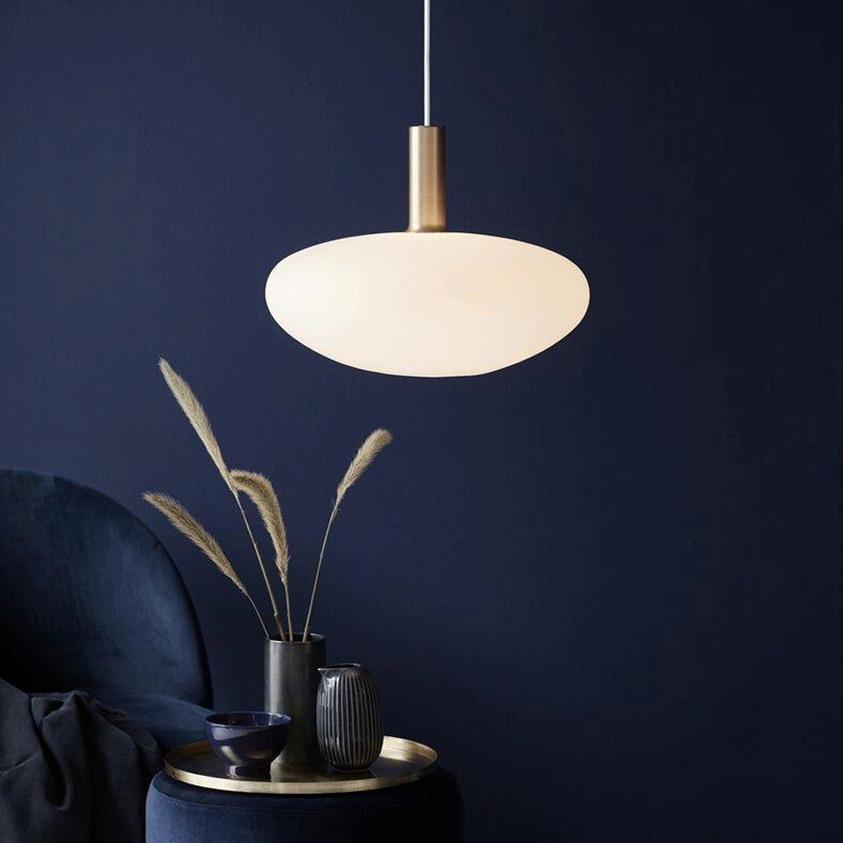 Alton 35 Pendel Mässing/Opalglas