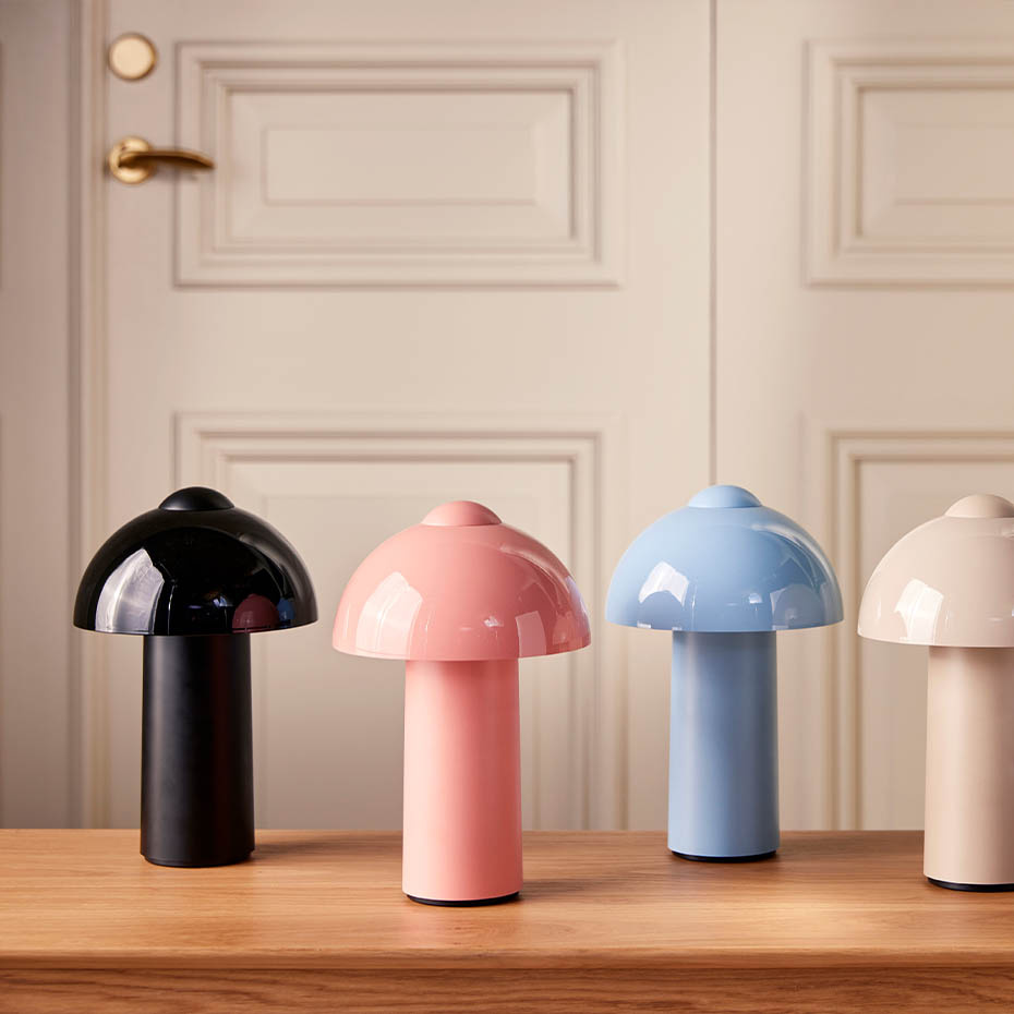 Buddy Portabel Bordslampa Svart