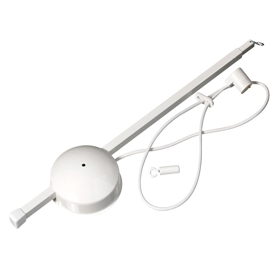 Långe-Jan Förlängningsarm Vit