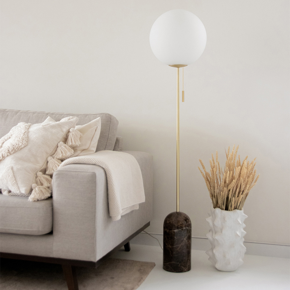 Torrano Golvlampa Vit