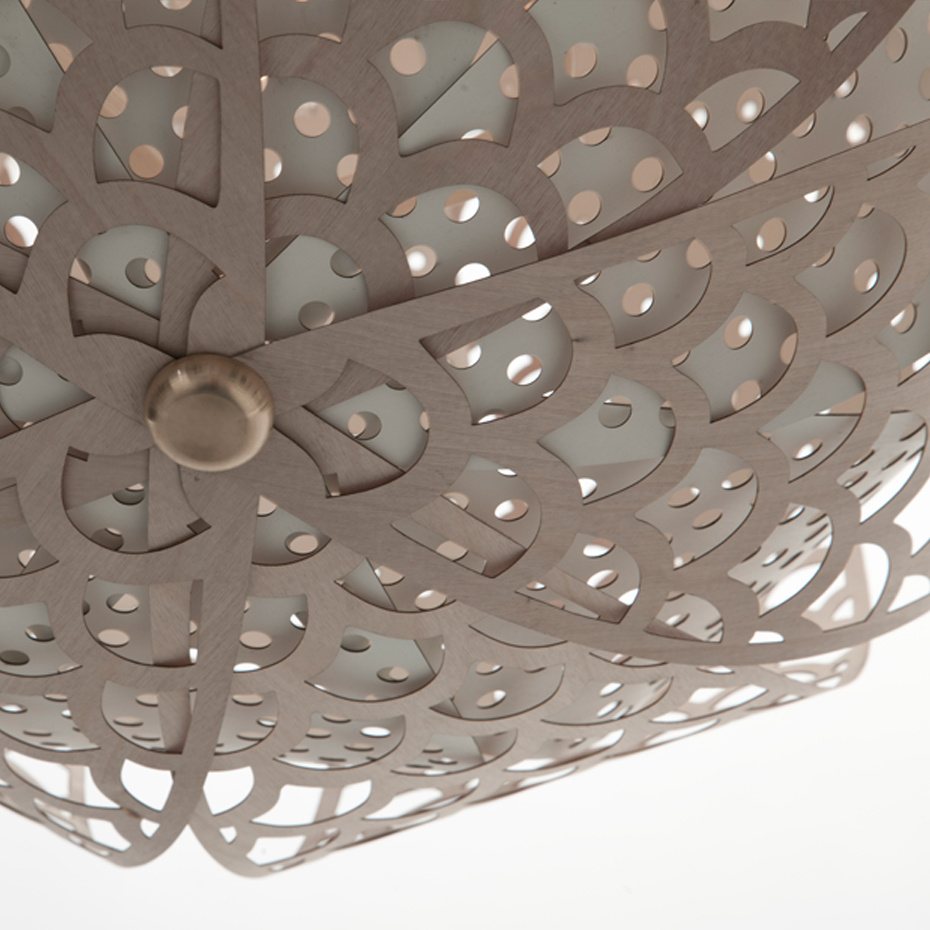 Knopp Pendel Liten Blå