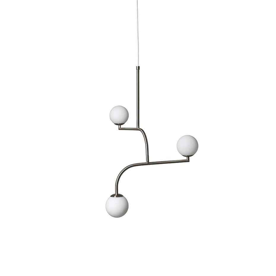 Mobil 70 Pendel Nickel/Opal