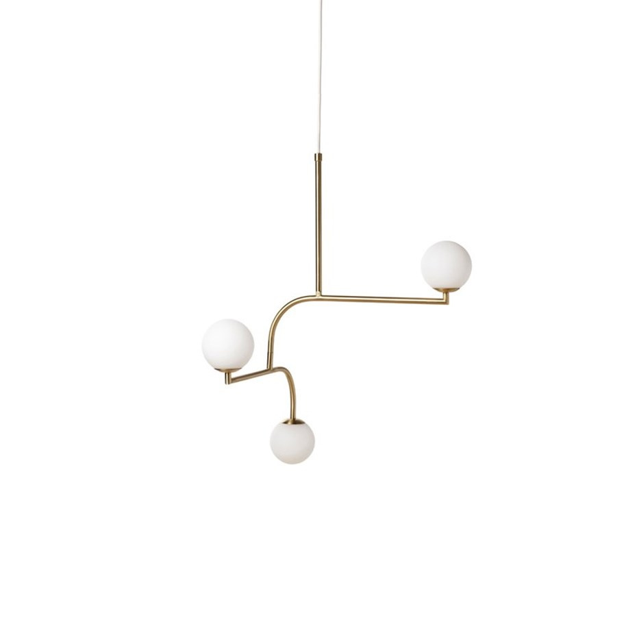 Mobil 70 Pendel Brass/Opal