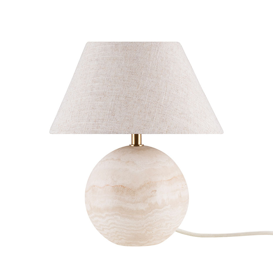 Castello 24 Bordslampa Travertin