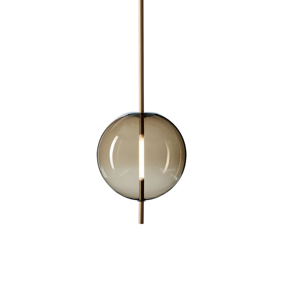 Kandinsky 30 Pendel Smoked Brown/Brass