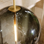 Kandinsky 45 Pendel Smoked Brown/Brass Kandinsky 45 Pendel Smoked Brown/Brass