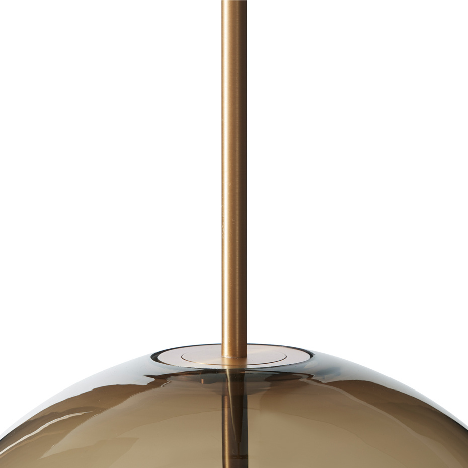 Kandinsky 45 Pendel Smoked Brown/Brass