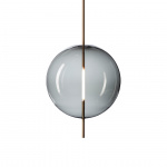 Kandinsky 45 Pendel Smoked Grey/Brass Kandinsky 45 Pendel Smoked Grey/Brass