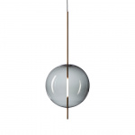 Kandinsky 45 Pendel Smoked Grey/Brass Kandinsky 45 Pendel Smoked Grey/Brass