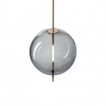 Kandinsky 45 Pendel Smoked Grey/Brass Kandinsky 45 Pendel Smoked Grey/Brass