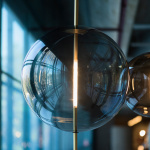 Kandinsky 45 Pendel Smoked Grey/Brass Kandinsky 45 Pendel Smoked Grey/Brass