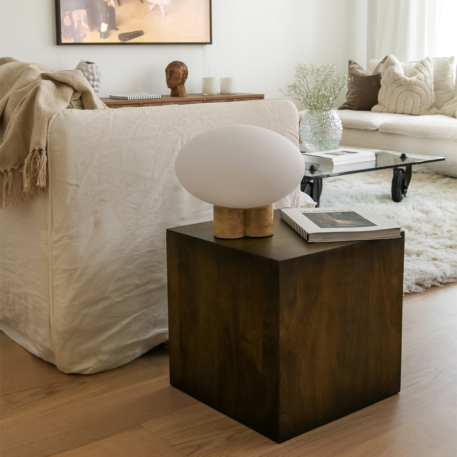 Mammut 28 Bordslampa Travertin